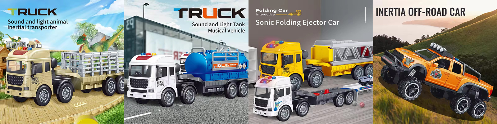 friction truck toys